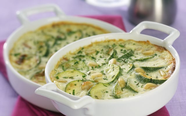 Petits gratins de courgette au Tartare®