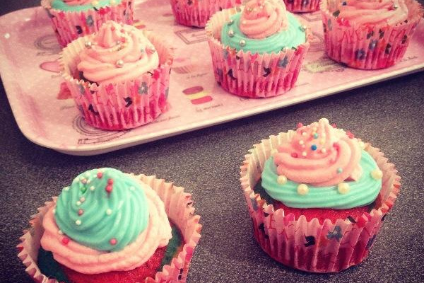 Cupcakes rainbow