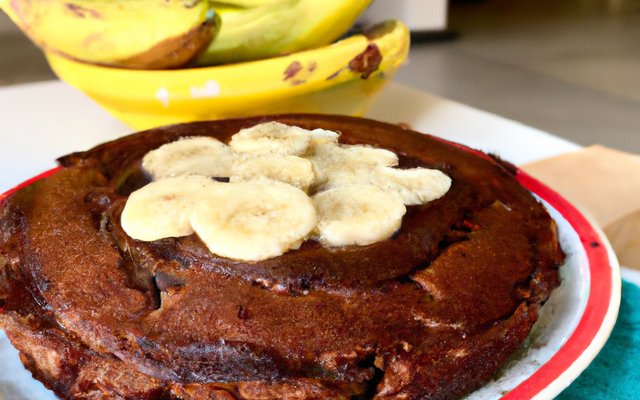 Cake chocolat banane