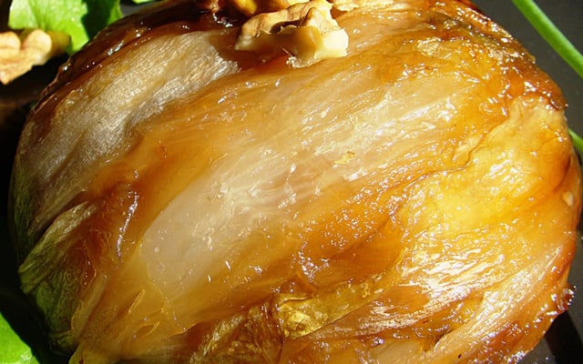 Tatin d'endives au chèvre