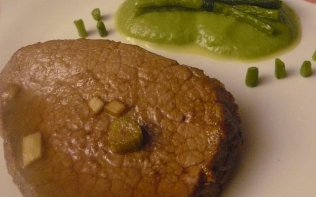 Rumsteck mariné au sirop d'érable