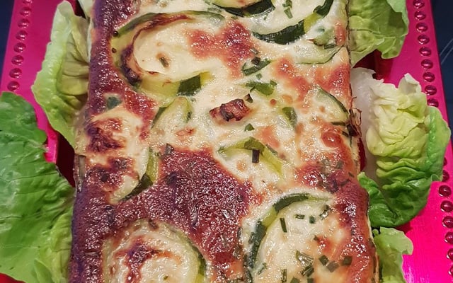 Flan de courgettes