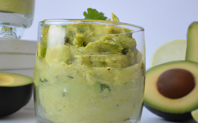Verrine de guacamole d'avocat au thermomix