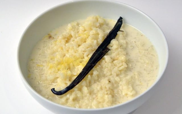 Riz au lait au micro-ondes