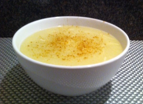 Velouté de chou-fleur au curry rapide