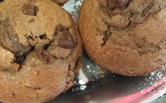 Muffins au chocolat maison