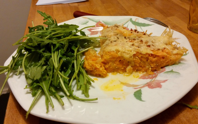 Gratin de patates douces