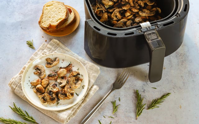 Champignons rôtis au Air Fryer