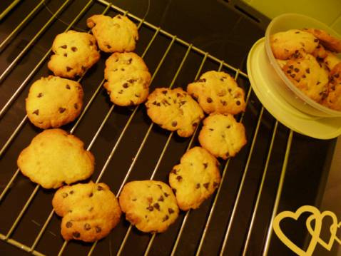 Cookies moelleux au chocolat et raisins secs