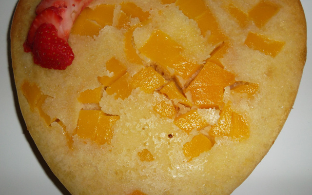 Gâteau à la mangue