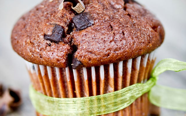 Muffins tout chocolat