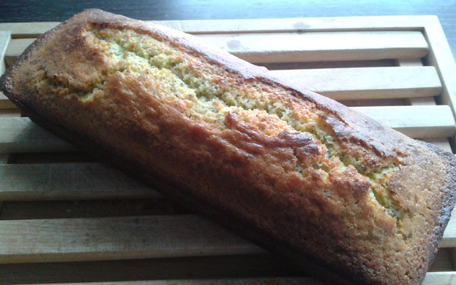 Cake au citron et aux graines de pavot
