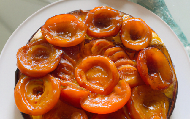 Tarte Tatin aux abricots