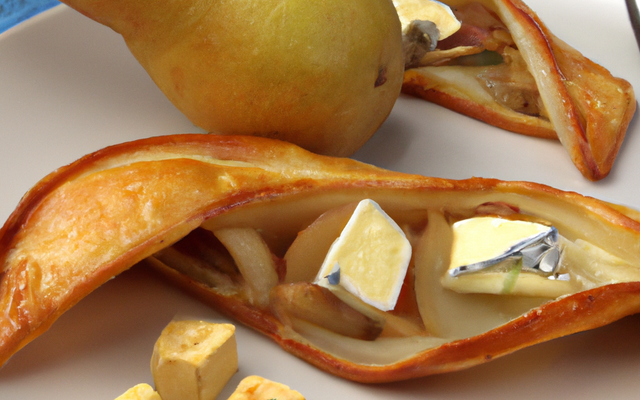 Chausson poire roquefort
