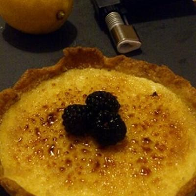 Tarte au citron brûlée