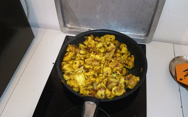 Poulet au Coco et Curry