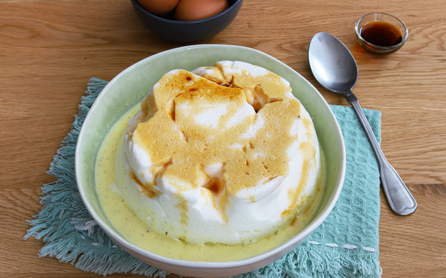 La meilleure recette d'île flottante