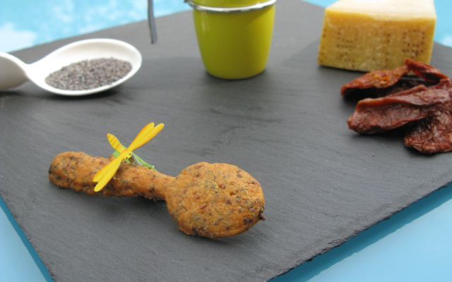 Cuillères parmesan chorizo de lili