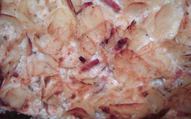 Gratin de pommes de terre et céleri rave au fromage râpé Bello Gratinato Giovanni Ferrari