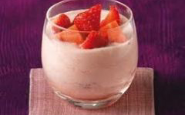 Mousse aux fraises