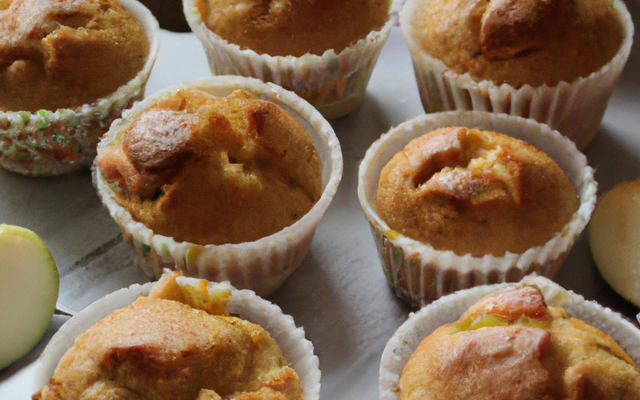 Muffins légers aux pommes