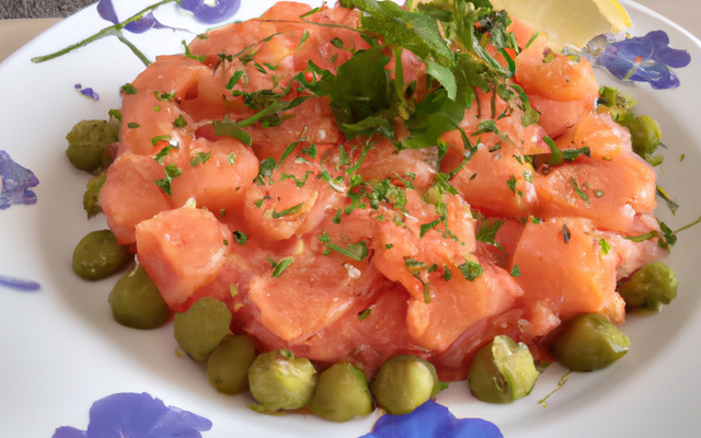 Tartare aux 2 saumons