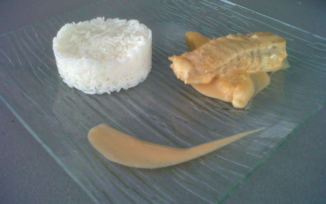 Cabillaud en sauce