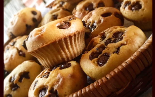 Muffins aux pépites de chocolat en deux temps trois mouvements