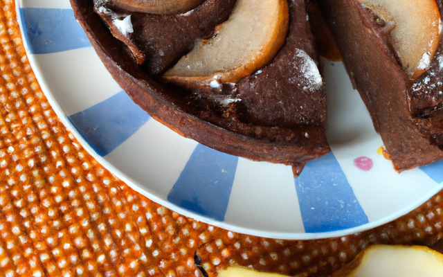 Gâteau choco-poire