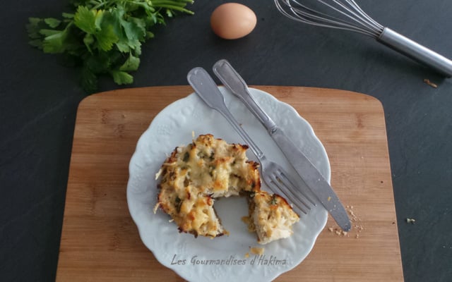 Tarte au hachis parmentier de chou-fleur