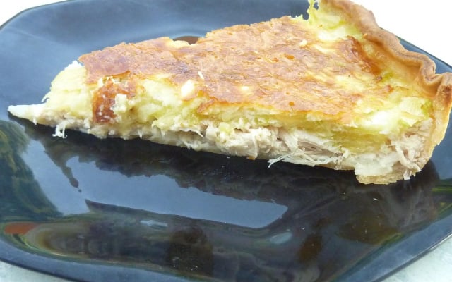 Tarte poulet courgettes ultra simple