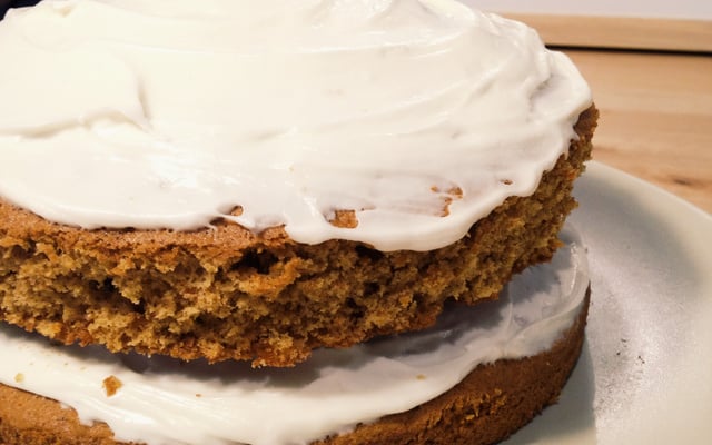 Carrot cake avec glaçage