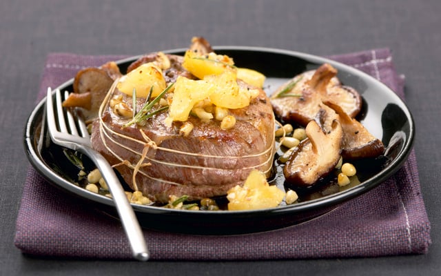 Tournedos de gigot Bio au citron confit