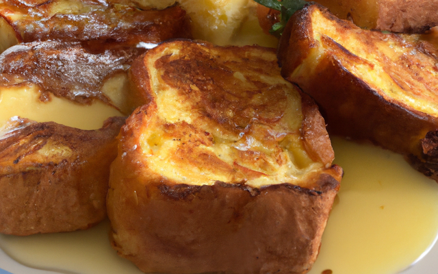 Pain perdu à la vanille