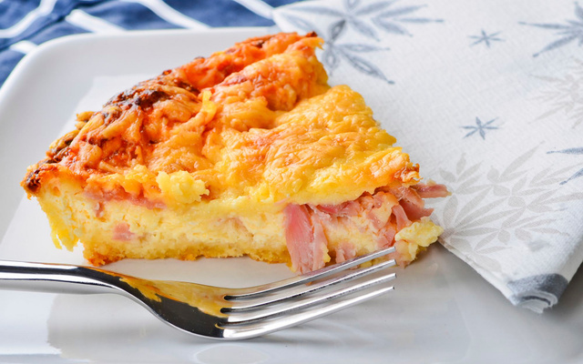 Quiche au jambon