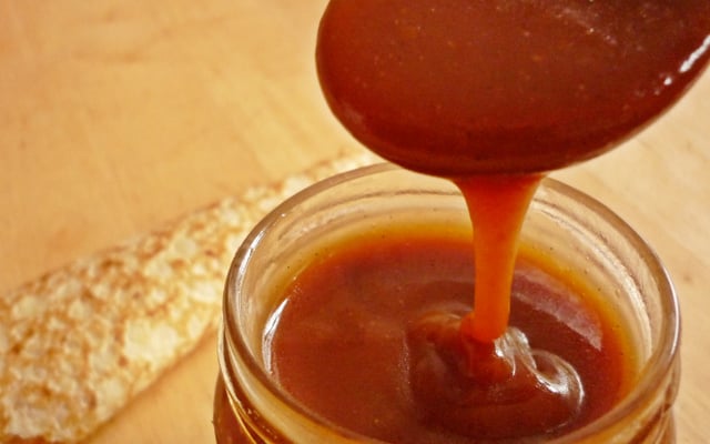 Caramel au beurre salé savoureux