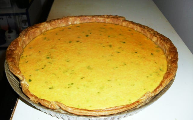 Tarte aux carottes et au fromage