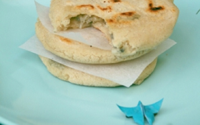 Pupusas au roquefort