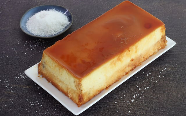 Gâteau des îles ou flan coco