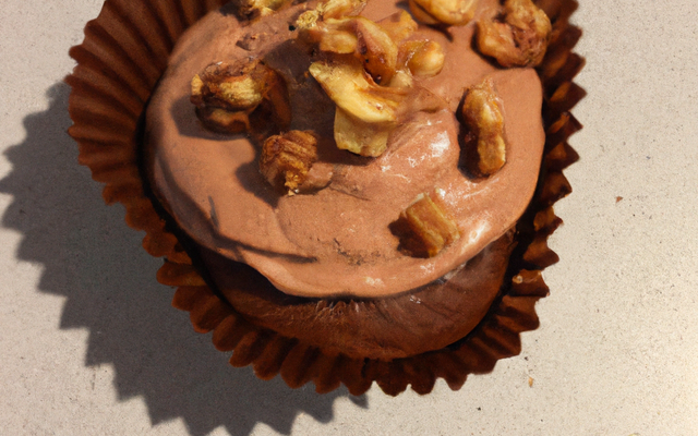 Cupcake cœur de Nocciolata