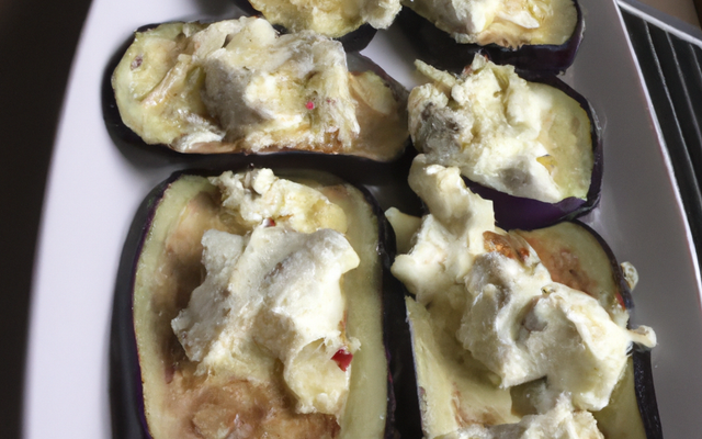 Aubergines, ricotta et fromage à raclette