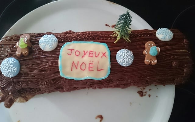 Bûche tout chocolat