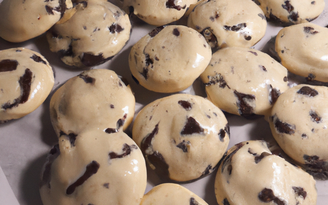 Cookies aux chocolats noir et blanc