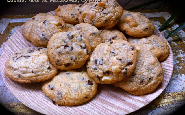 Cookies macadamia chocolat