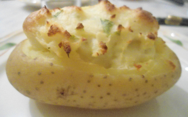 Pommes de terre en robe des champs au fromage