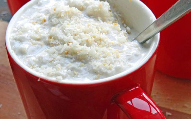 Risotto au lait de coco avec un zeste d'acidité