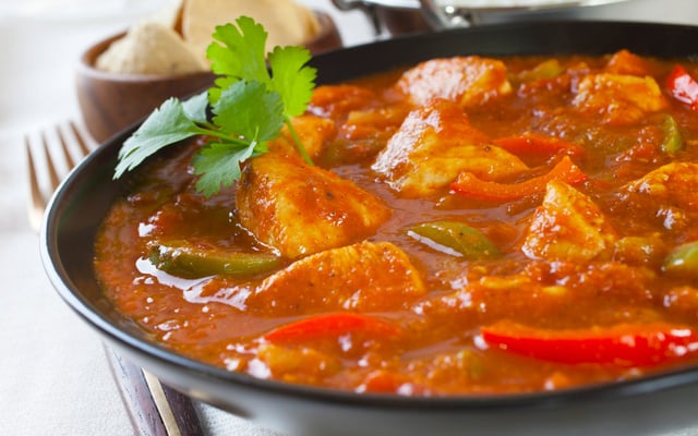 Poulet Jalfrezi aux épices
