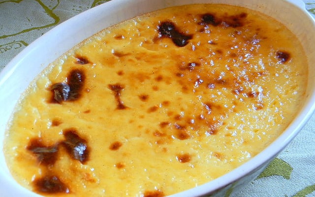 Crème aux œufs (d'oie)