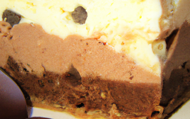 Gâteau aux marrons, petit beurre et chocolat