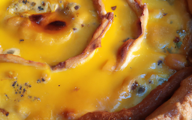 Tarte à la moutarde à l'ancienne